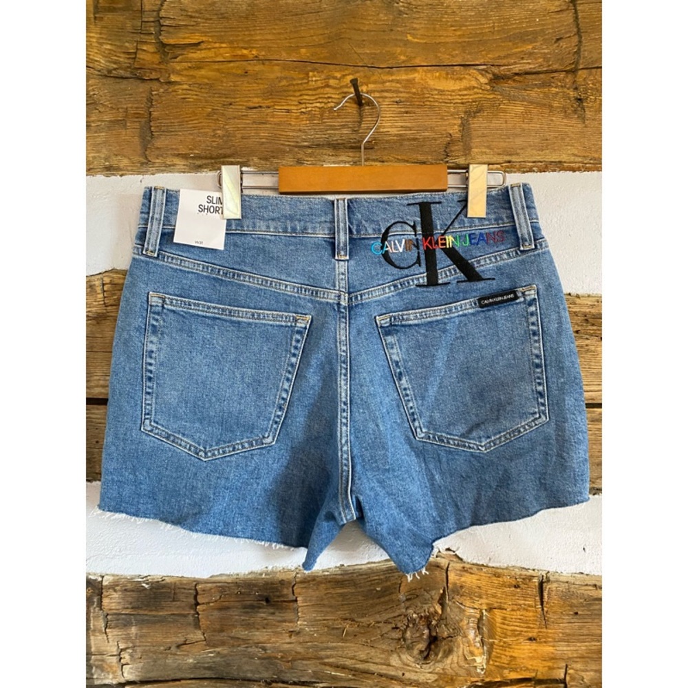 CALVIN KLEIN Pride denim shorts - Picture 4 of 9